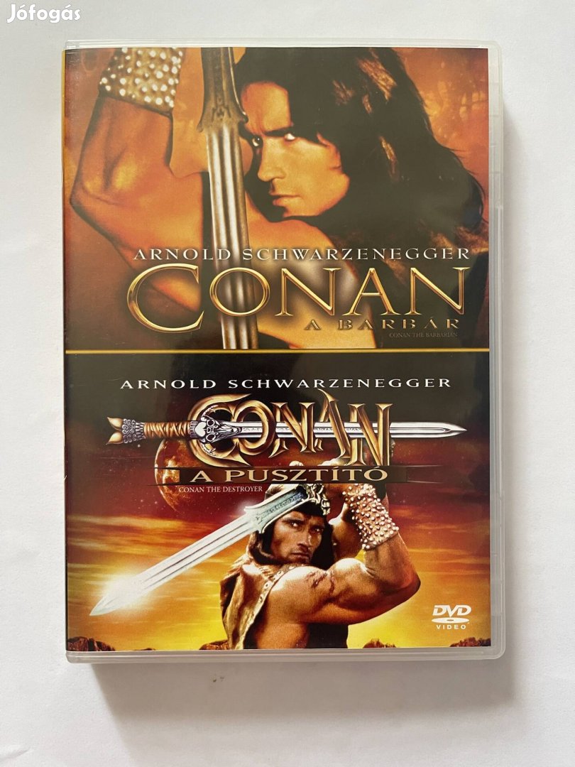 Conan a barbár és pusztító dvd