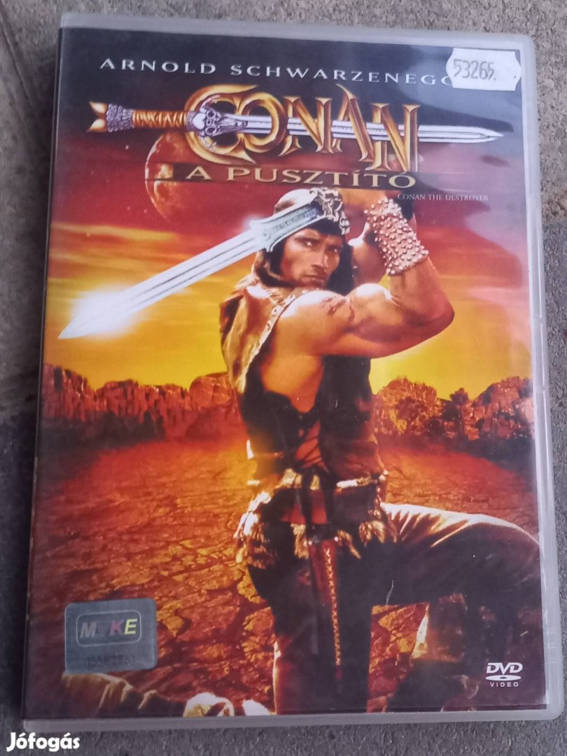 Conan a pusztitó - fantasy dvd - Arnold Schwarzenegger