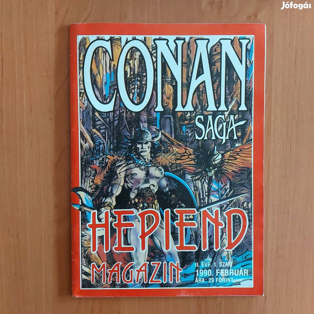Conan saga képregény 1990