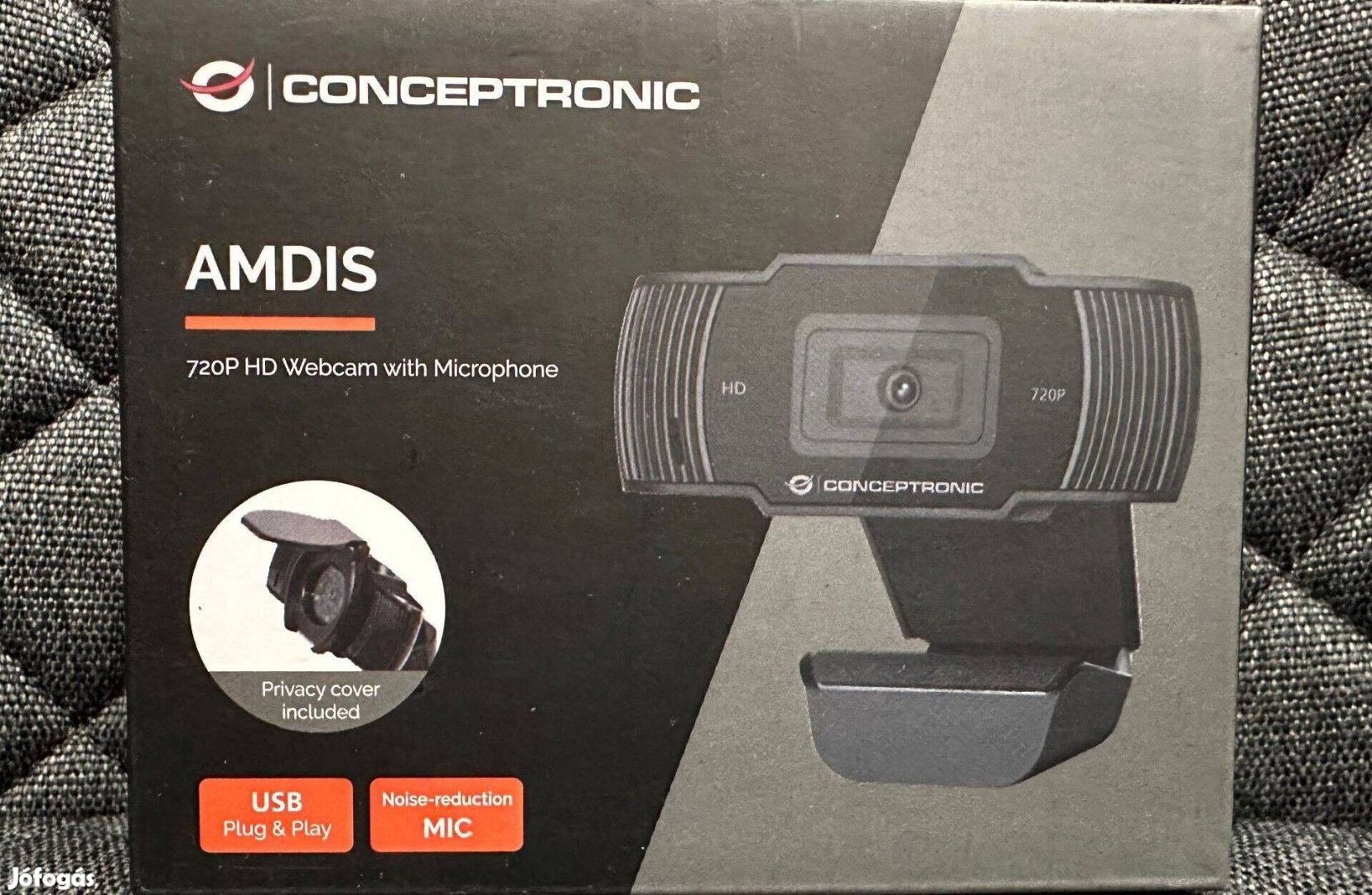 Conceptronic Amdis 720P Webkamera Mikrofonnal