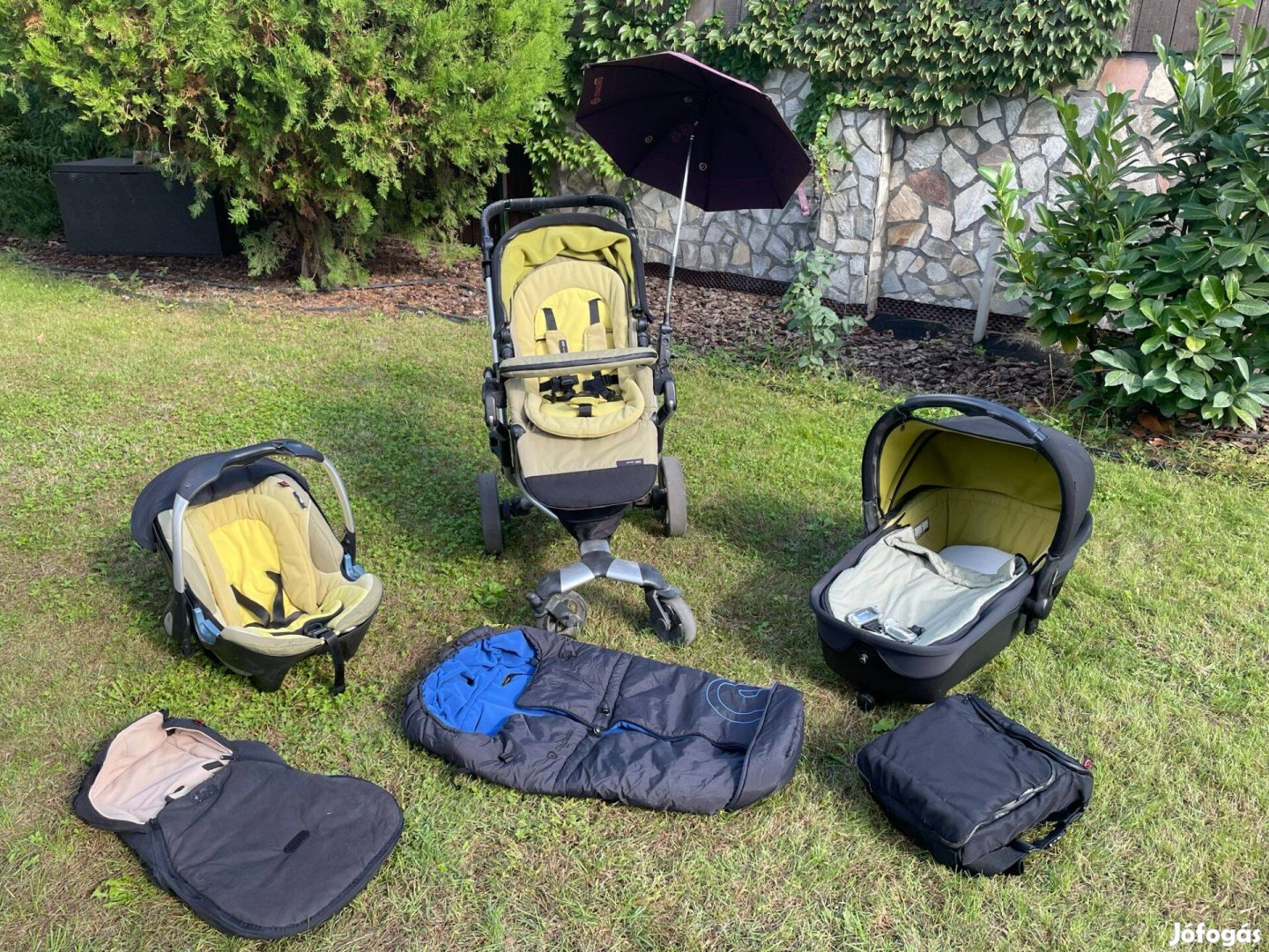 Concord Neo 3 az 1-ben babakocsi sok kiegészítővel!