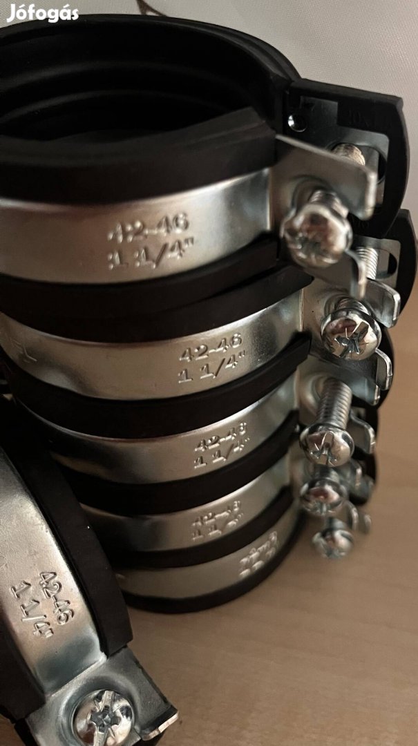 Conel 42-46 mm gumírozott csőbilincs (10db)
