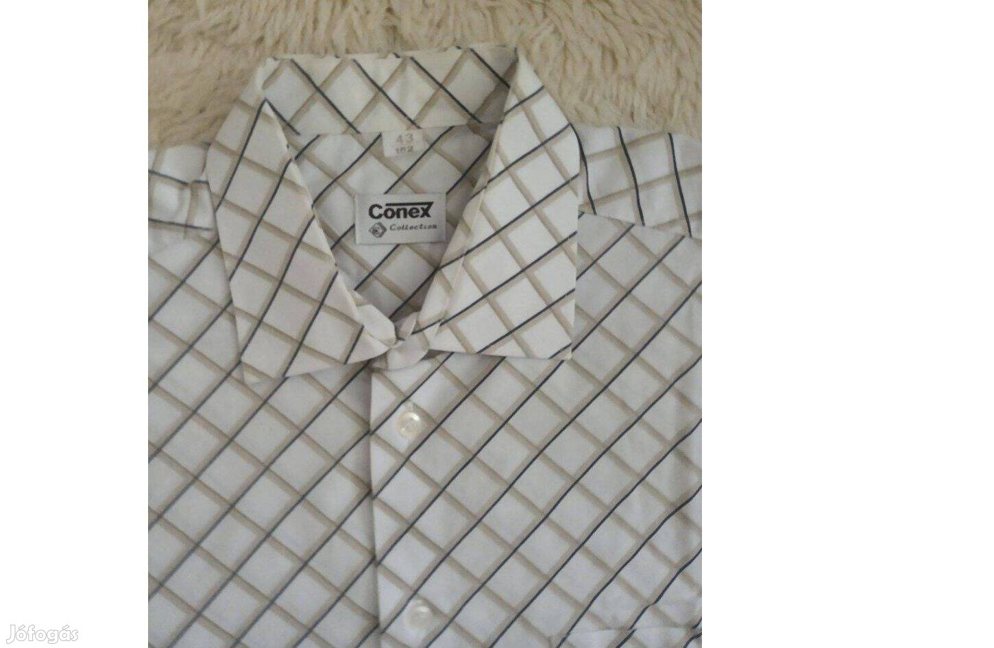 Conex Colllection kockás, férfi ing. 43/183 méretű, új állapotú