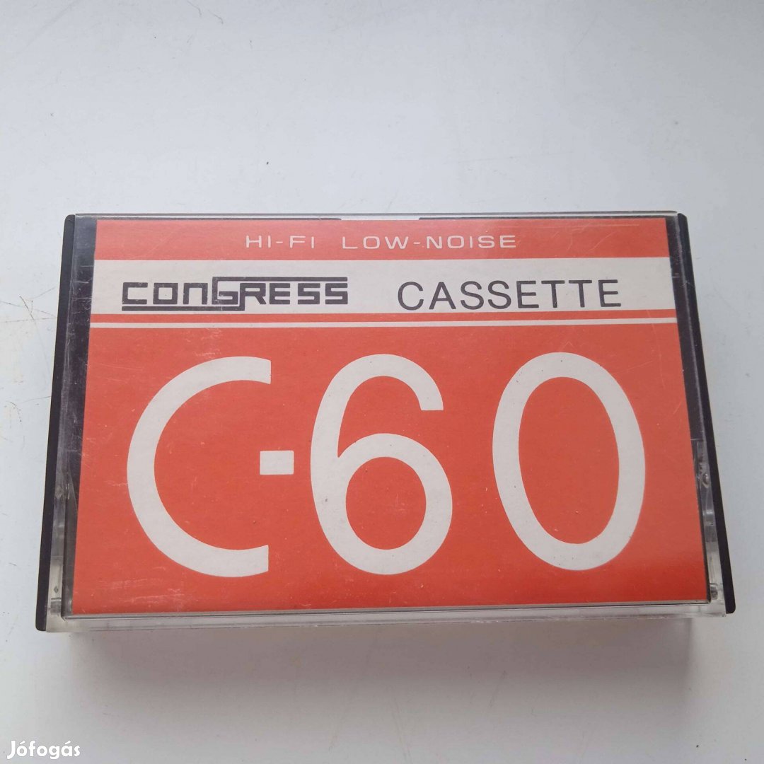 Congres C - 60 japán belpiacos retro audio kazetta