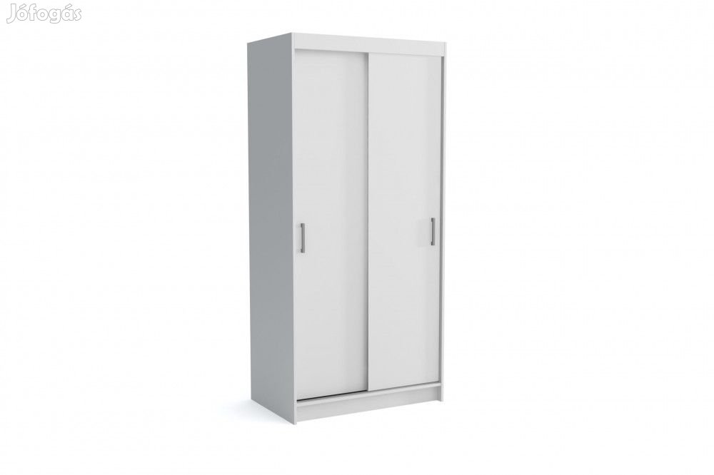 Coni 120 cm, fehér gardróbszekrény Fehér