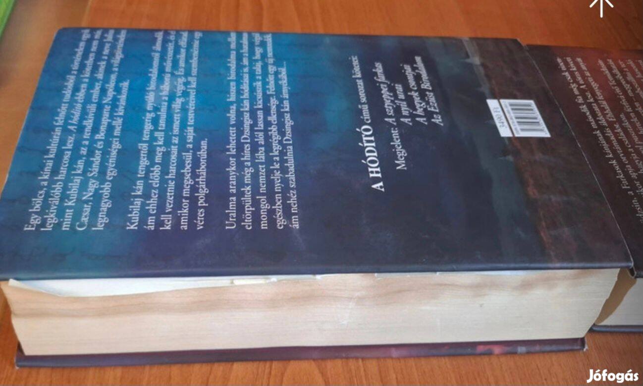 Conn Iggulden A Hódító sorozat 2 kötete ajándék zsákbamacska