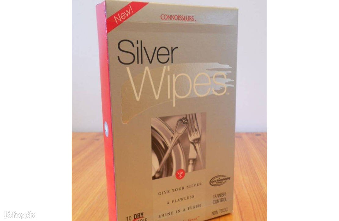 Connoisseurs Silver Wipes - ezüst eszköz tisztító kendő