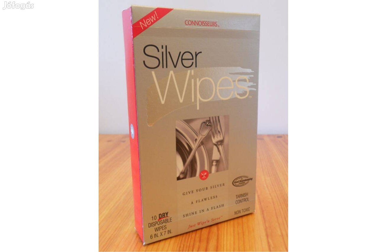 Connoisseurs Silver Wipes - ezüst eszköz tisztító kendő