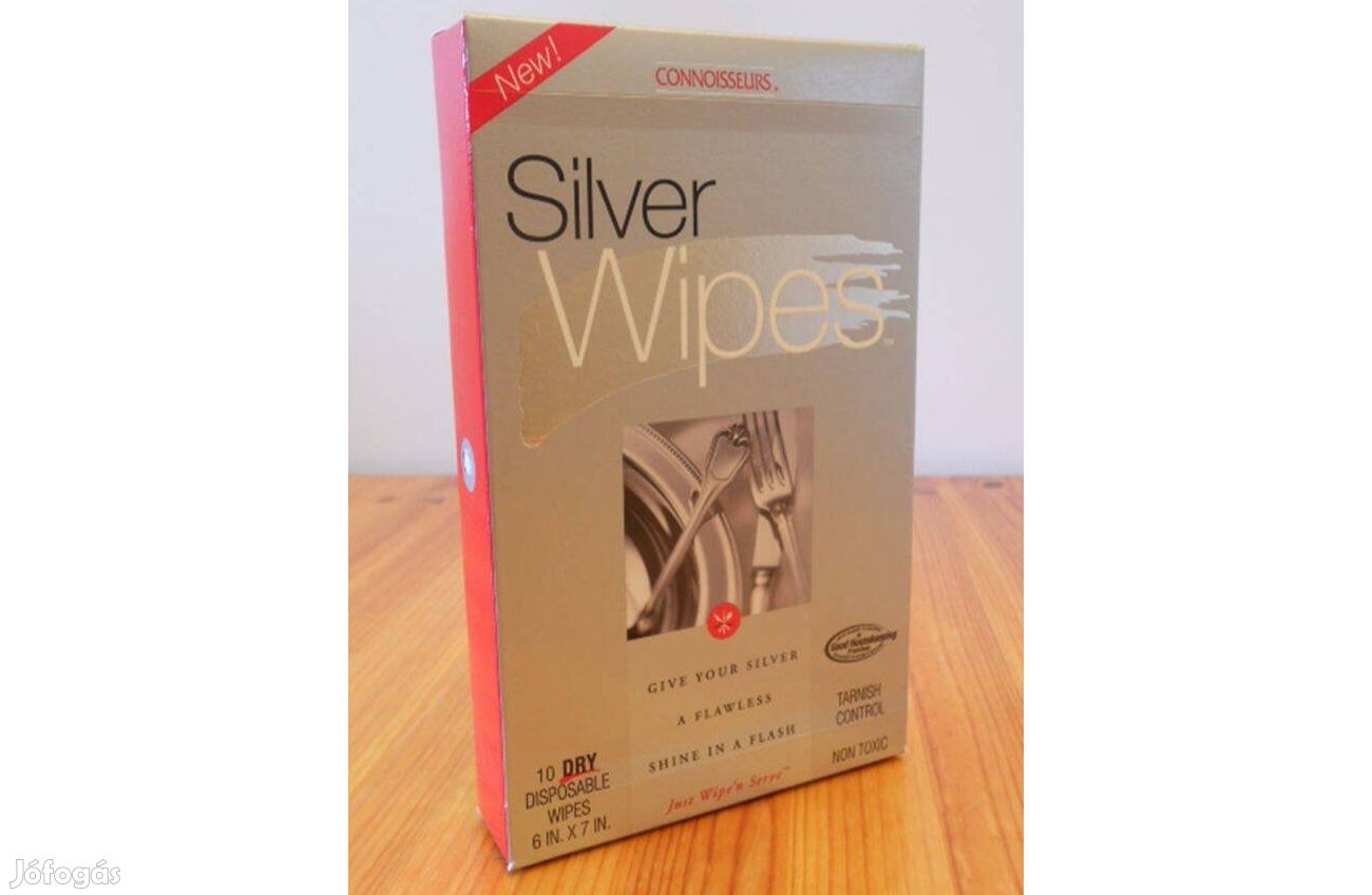 Connoisseurs Silver Wipes - ezüst eszköz tisztító kendő