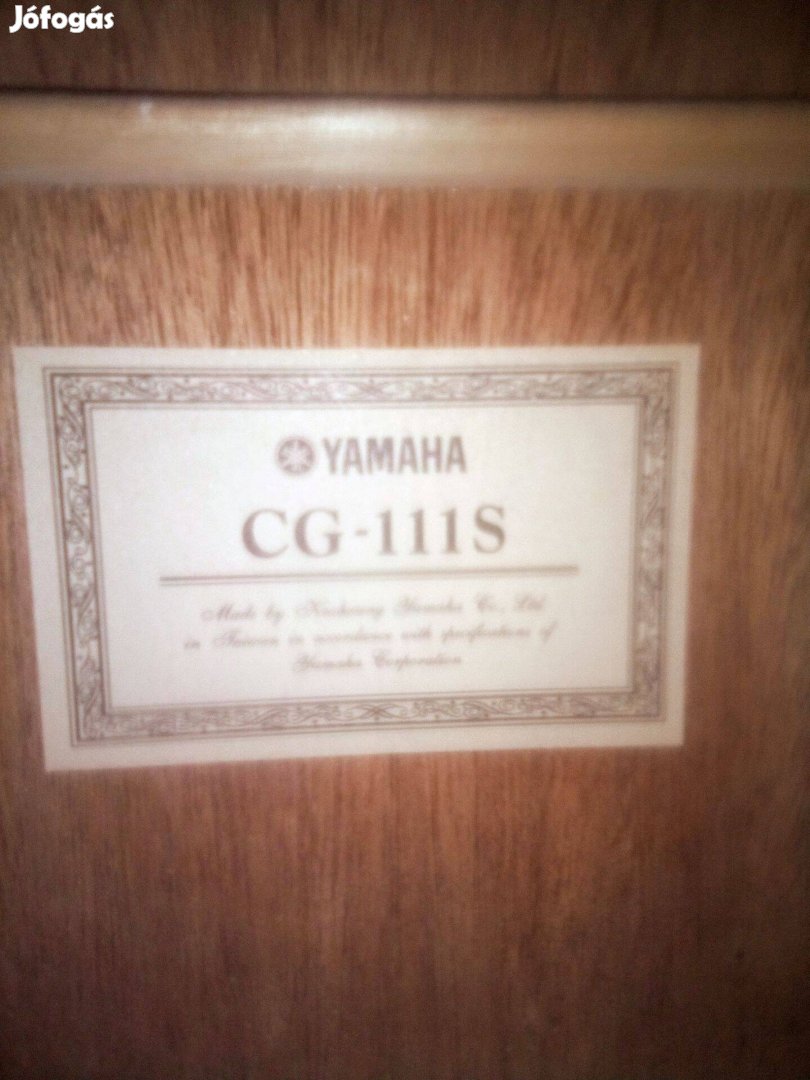 Conservatory of Yamaha CG 111 S Authentic gitár