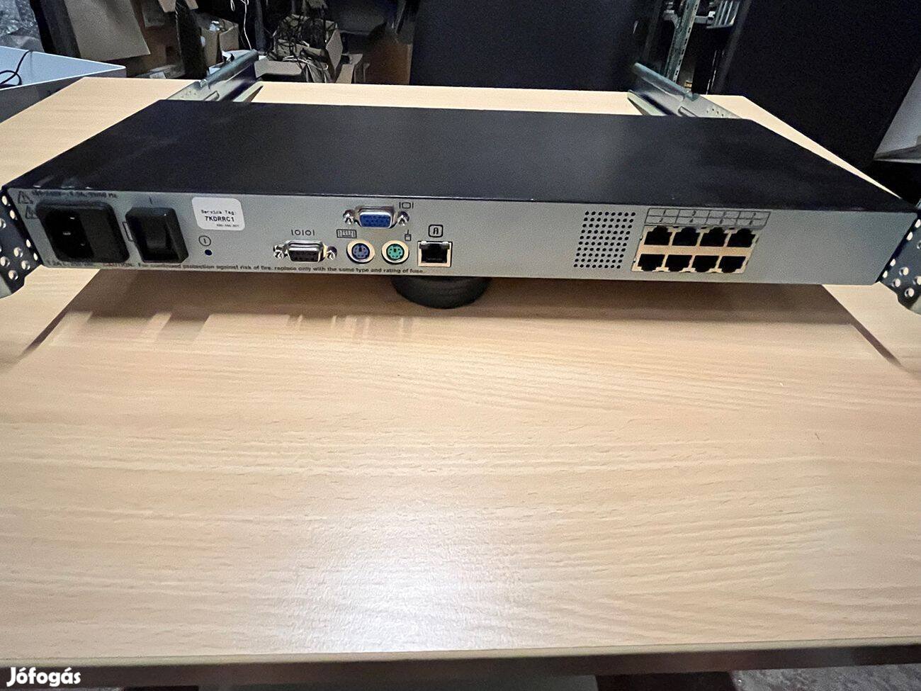 Console Switch - Dell Poweredge 180AS - használt switch
