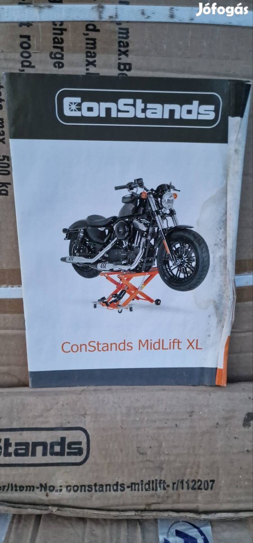 Constands Midlift XL hidraulikus motoremelő
