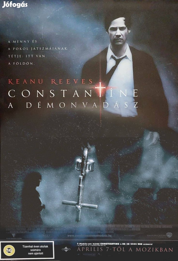 Constantine mozi plakát Keanu Reeves
