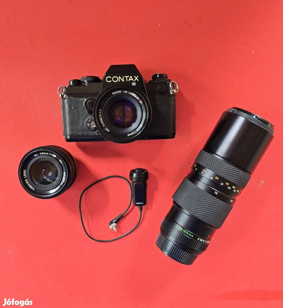 Contax 139 Quartz fényképezőgép szett