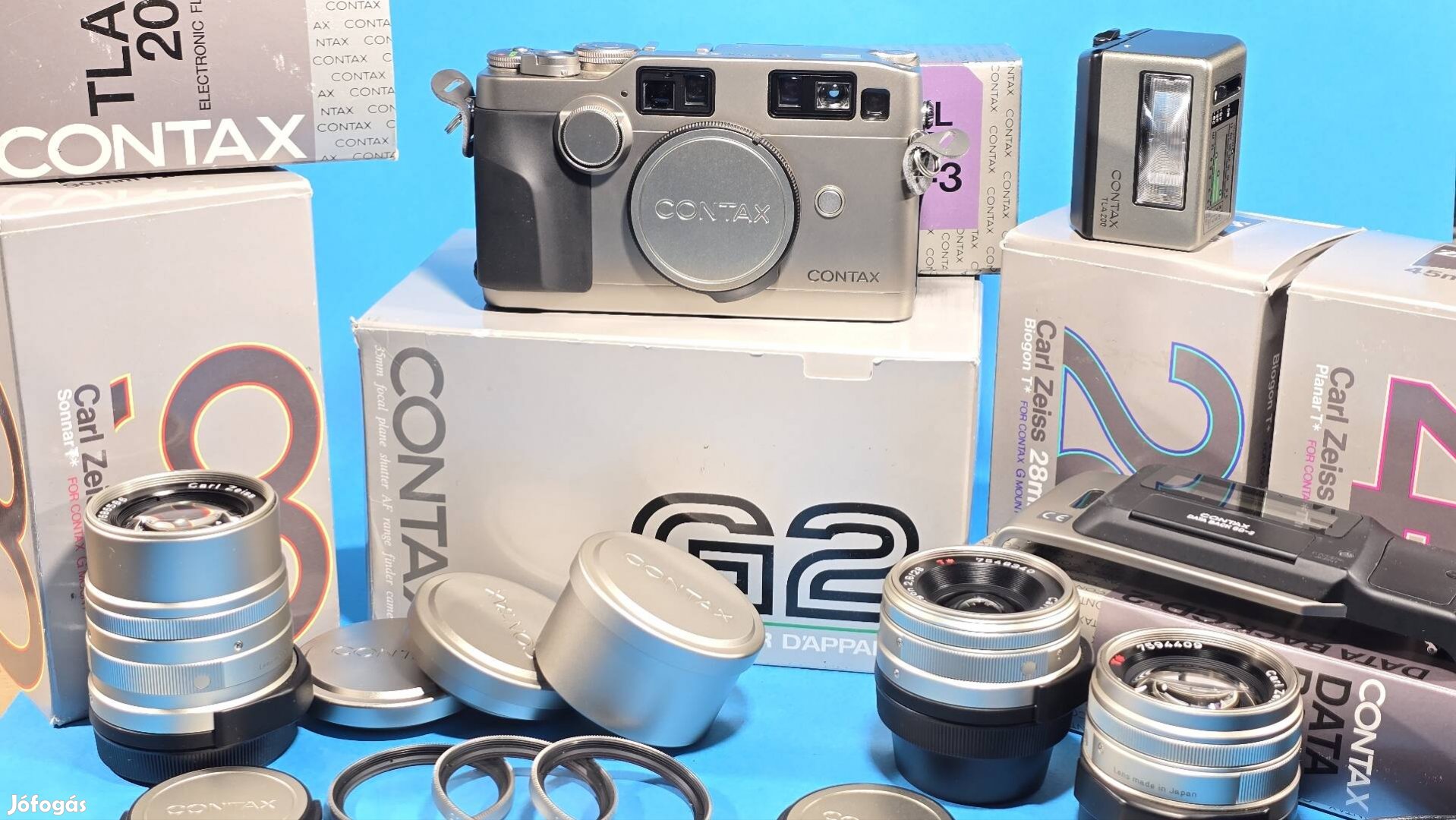 Contax G2 fényképezőgép szett