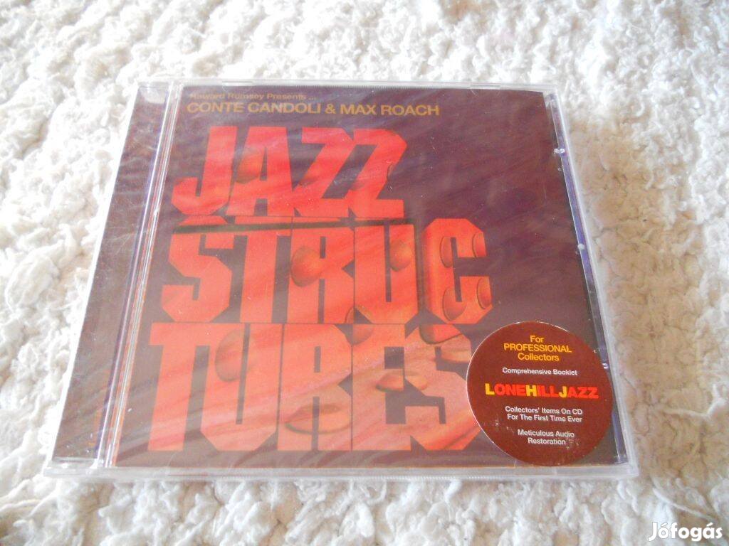 Conte Candoli & Max Roach : Jazz structures CD ( Új, Fóliás)