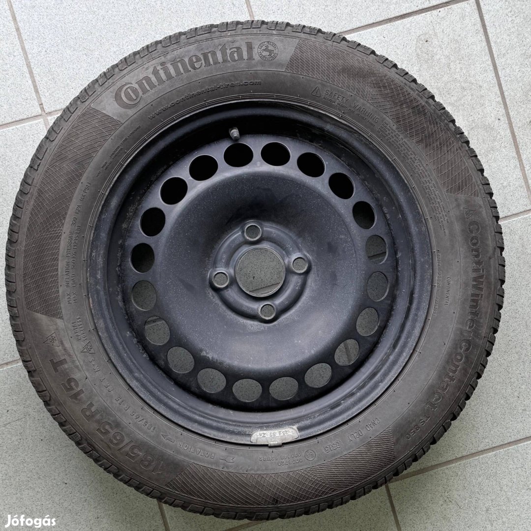 Continental 15" téli gumi acél felnivel (4db-os szett)