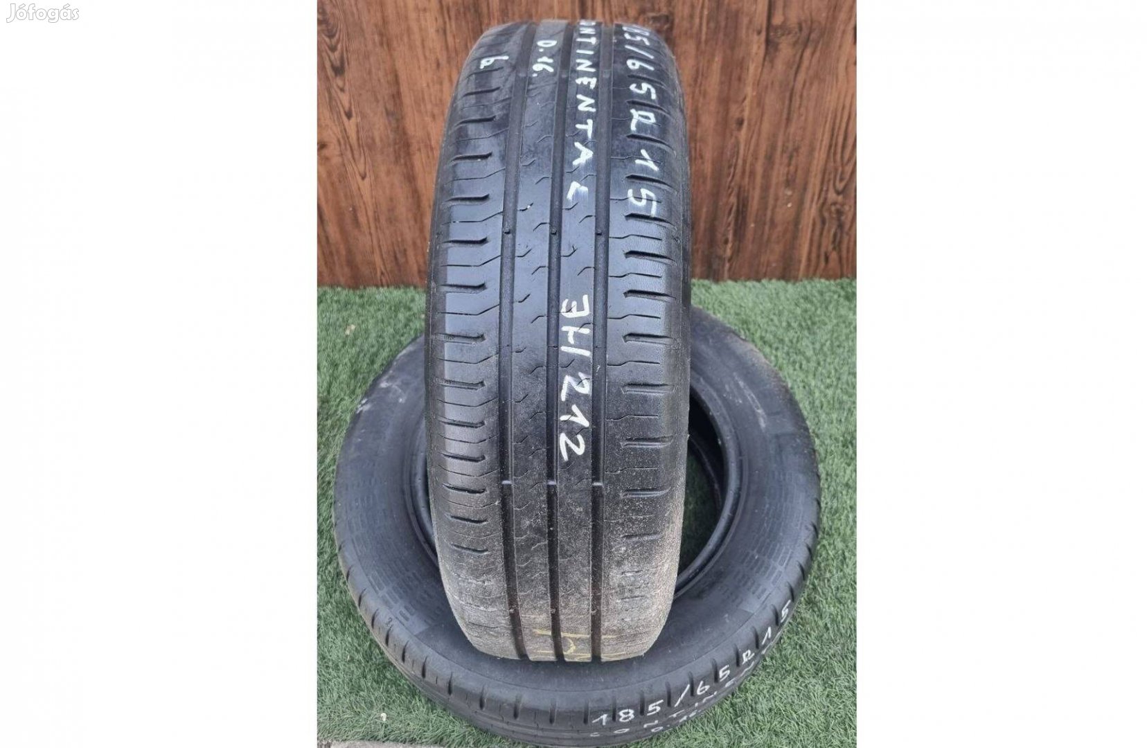 Continental 185/65 R15 6mm 2016-os Nyári Gumiabroncs 2db #212