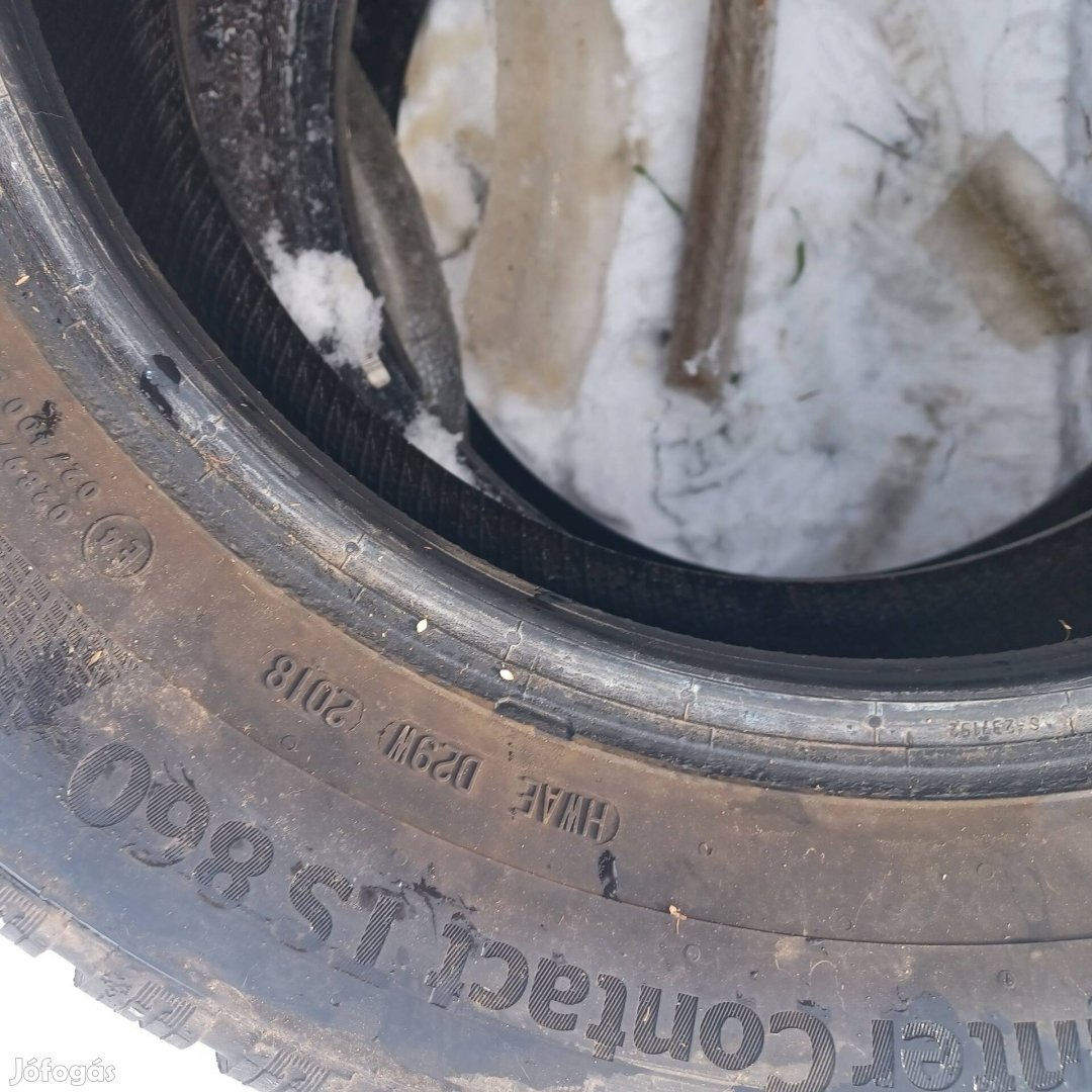 Continental 195/65R15 téli gumi eladó 