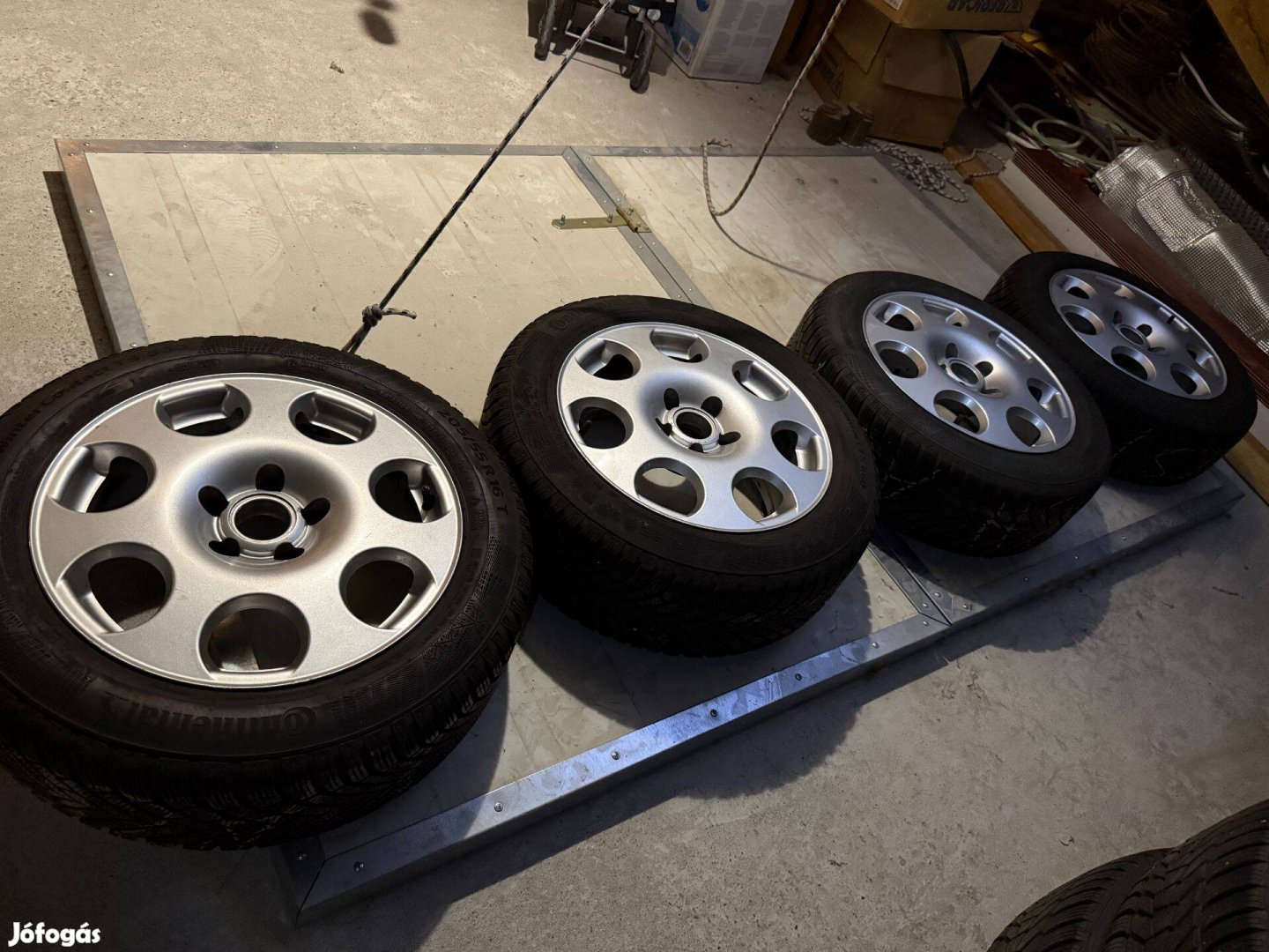 Continental 205/55R16 téli gumik AUDI felniken eladók