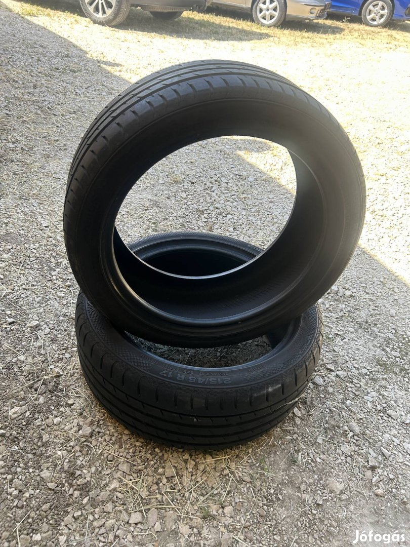 Continental 215/45R17 nyárigumi 2 db