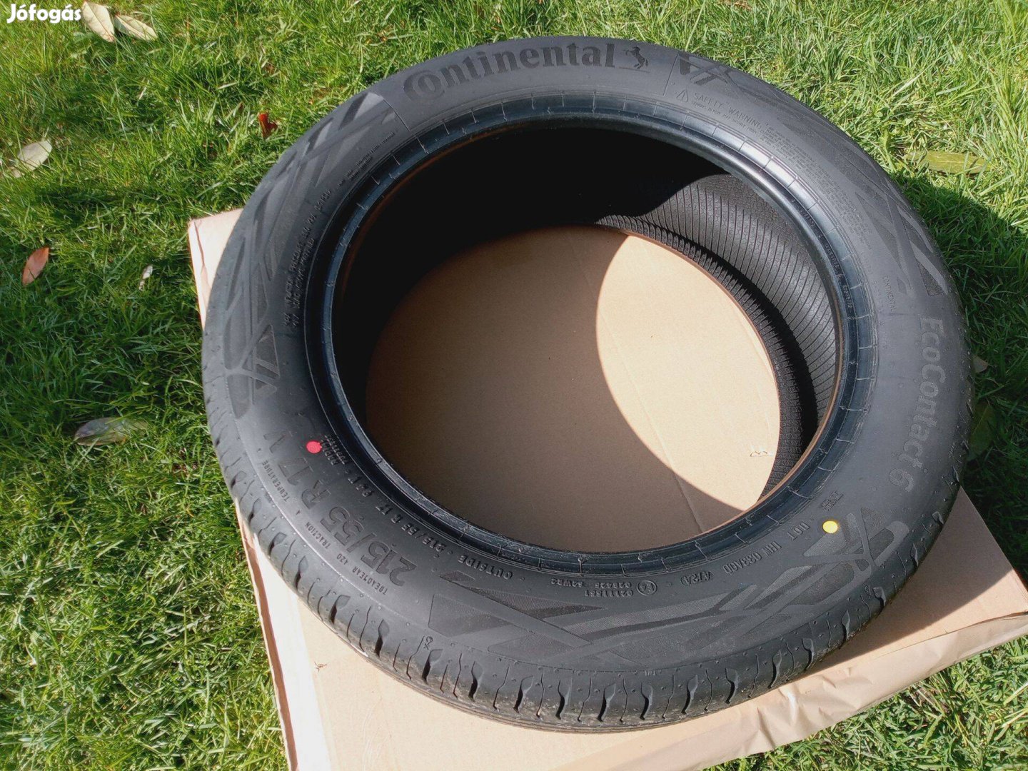 Continental 215/55 R17V 94V Ecocontact6 4db új nyári gumi egyben