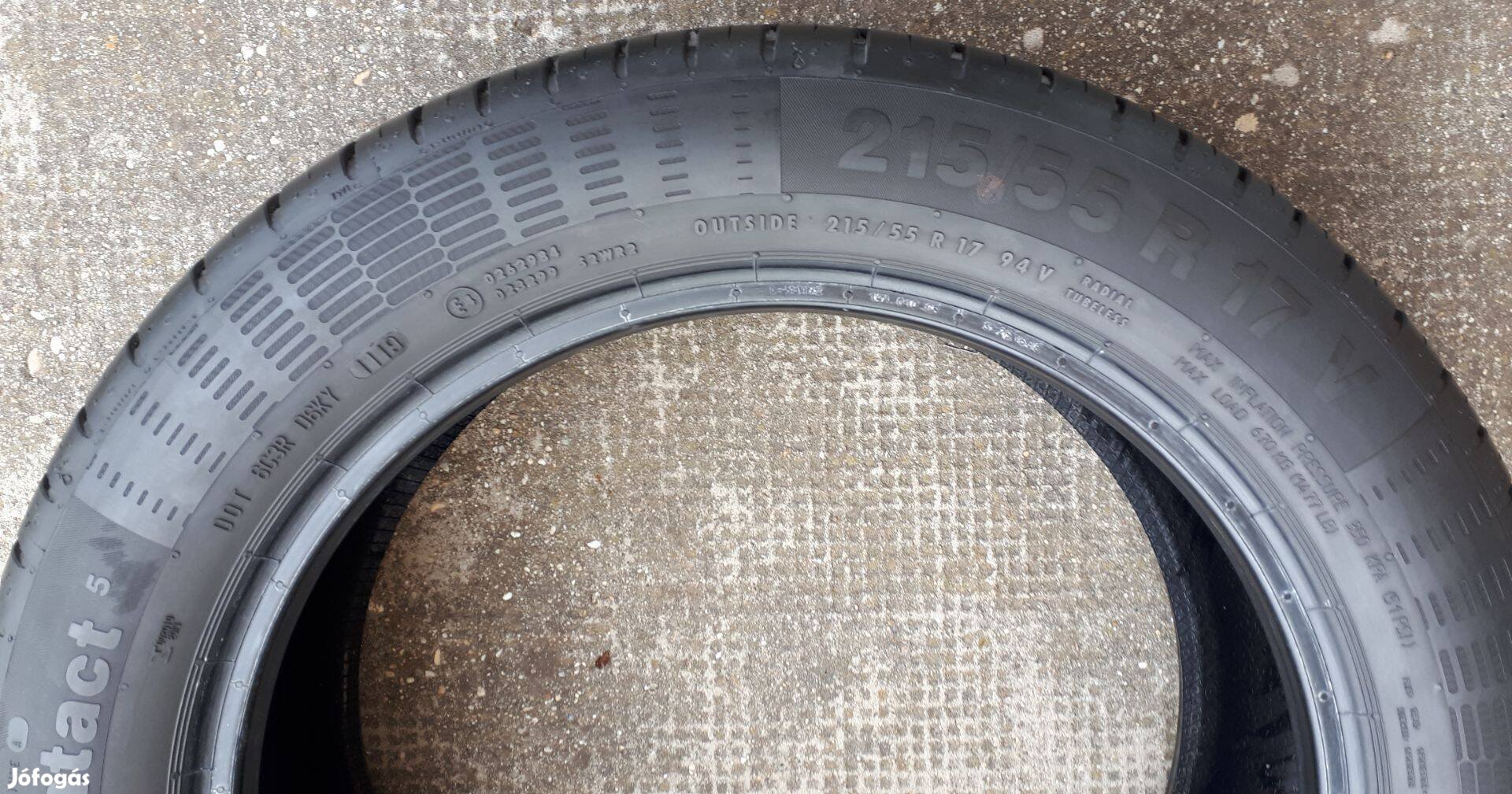 Continental 215/55 R17 Contiecocontact 5