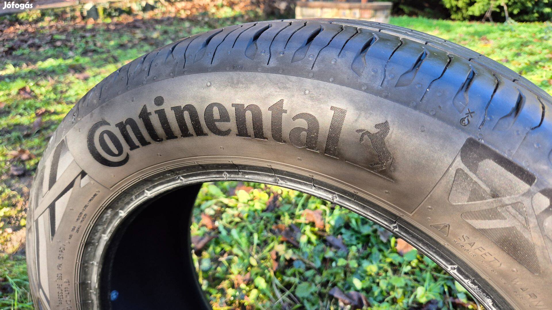 Continental 215/55 R17 Ecocontact6 Nyári, szinte Új 3000 Km!!!