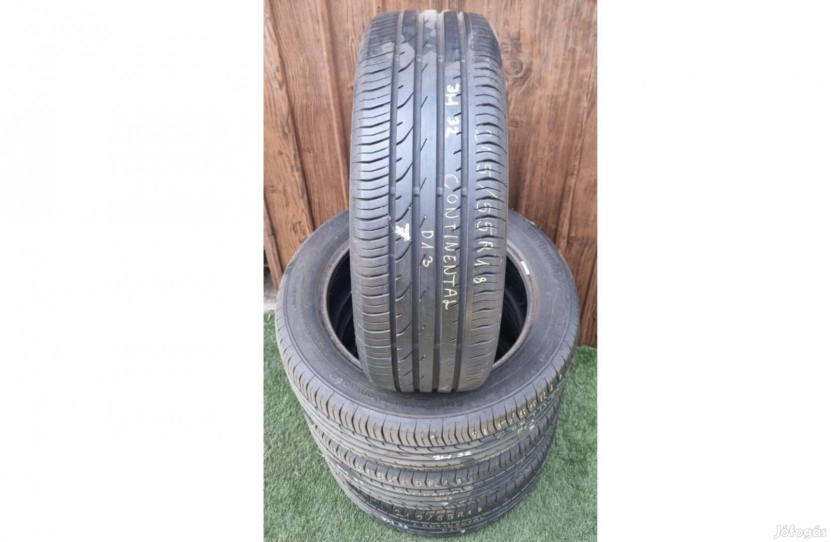 Continental 215/55 R18 7mm 2013-as Nyári Gumiabroncs 4db #32