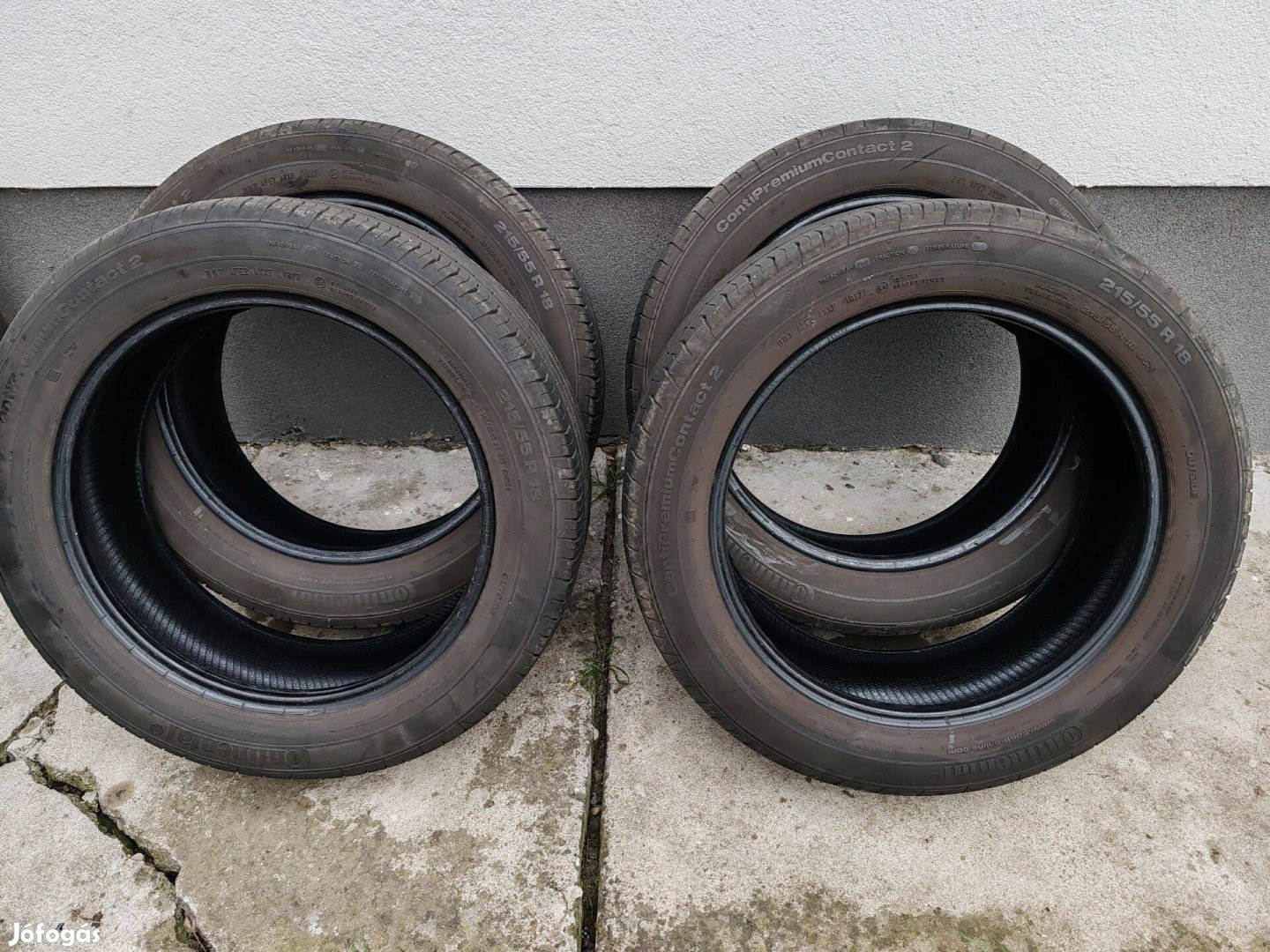 Continental 215/55 R18 nyári gumi(4db)