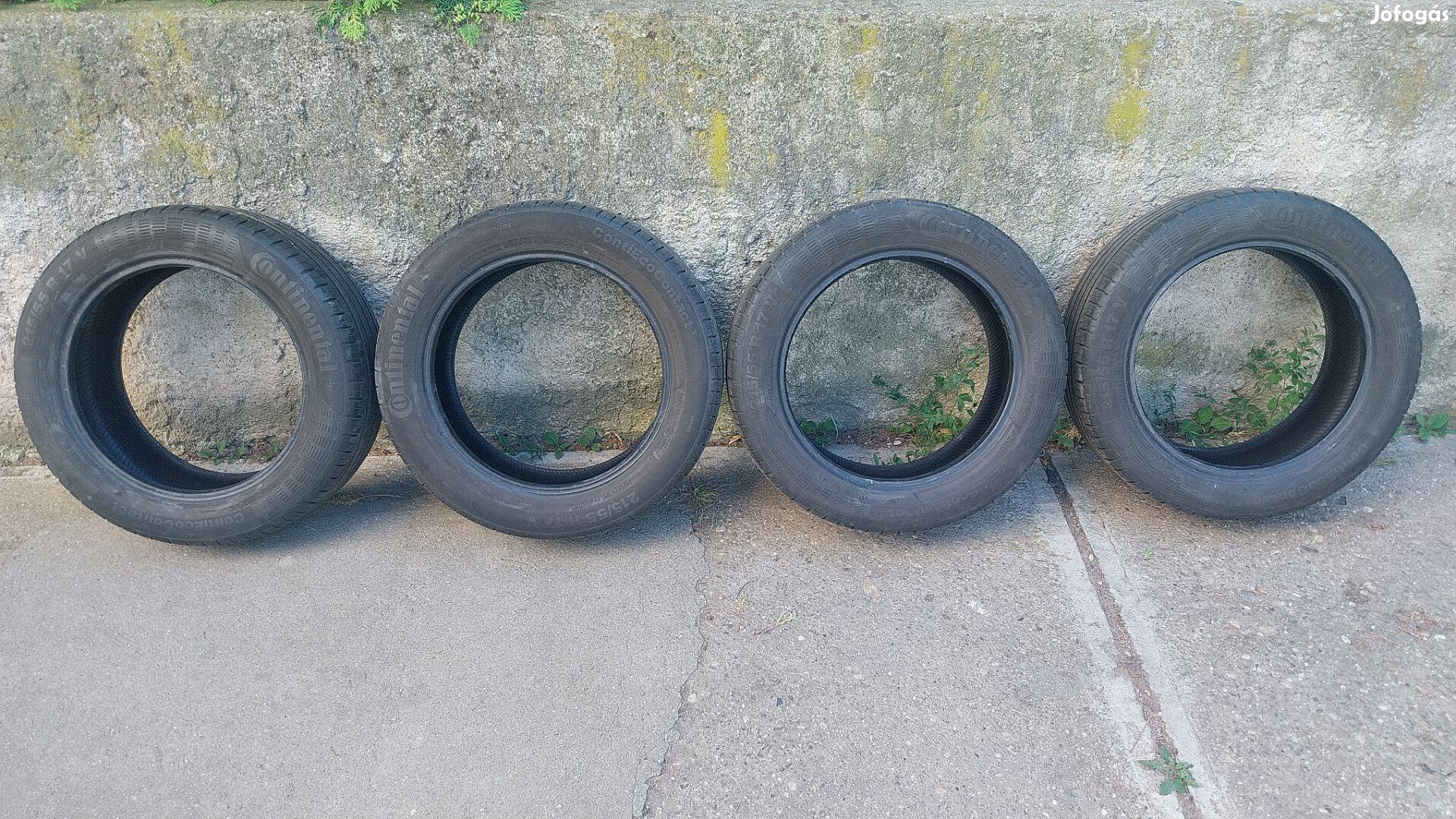 Continental 215/55 r17 nyári gumi