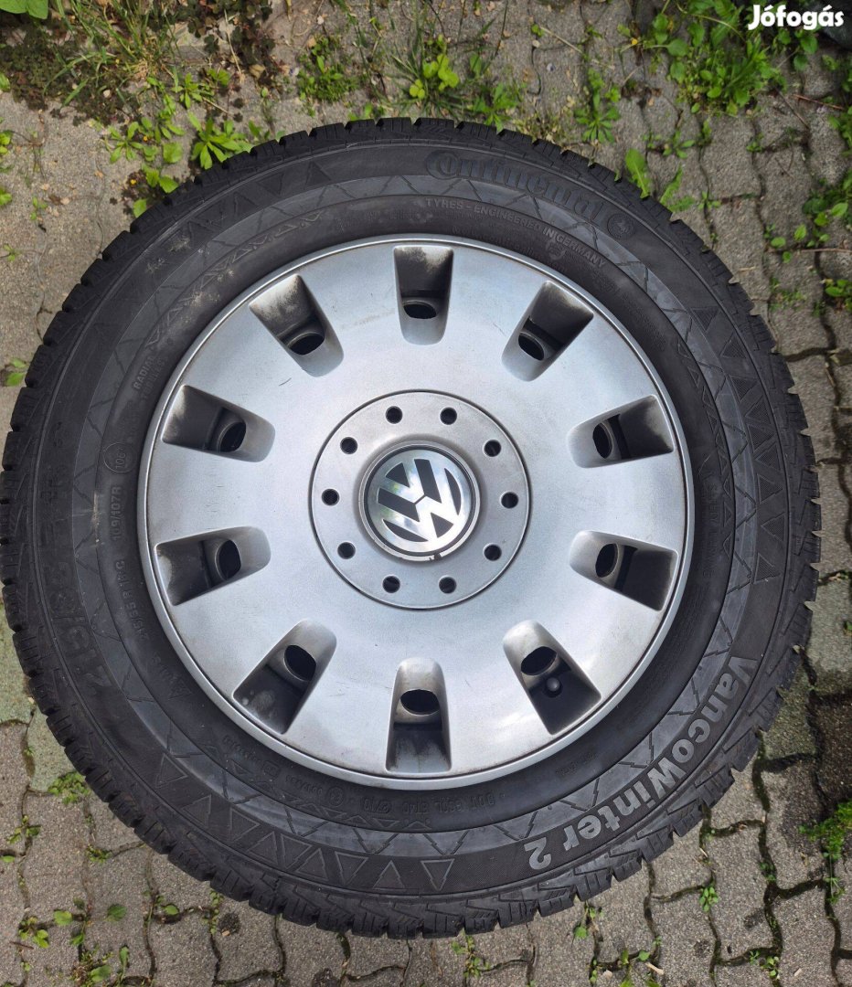 Continental 215/65 16 Collos téli gumi felnivel és dísztárcsával