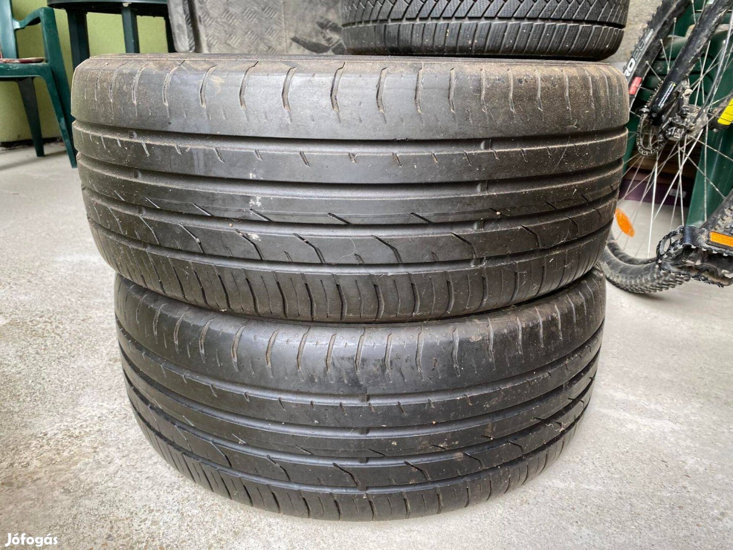 Continental 225/55 R17 gumi !!!
