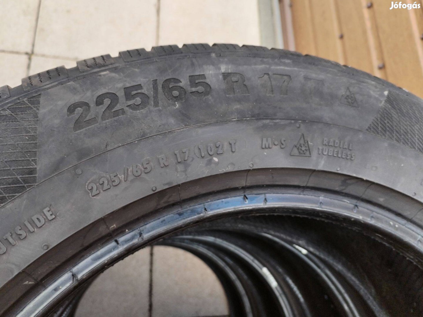 Continental 225 65 17 téli gumi garnitura