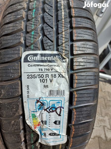 Continental 235/50R18 TS790 8mm DOT14 használt gumi HG8107 téli