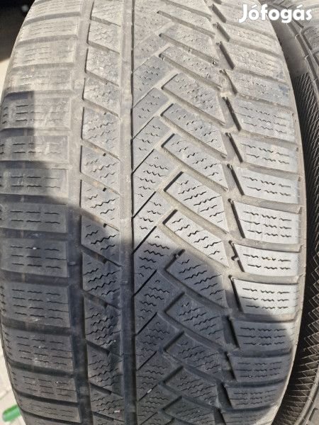 Continental 245/45R19 TS850P 5mm DOT21 használt gumi HG13672 téli