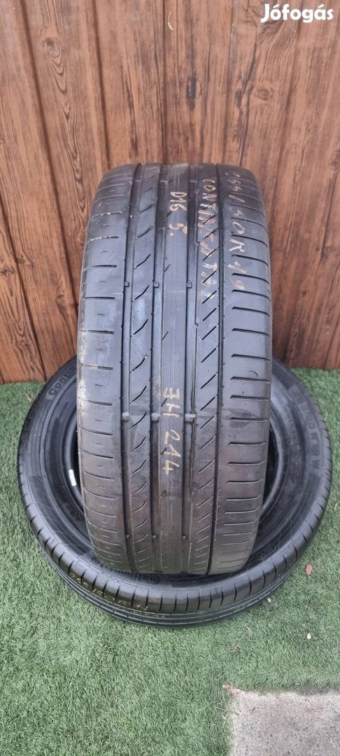 Continental 255/50 R19 5mm 2016-os Nyári Gumiabroncs 2db #214