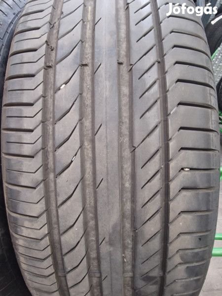 Continental 255/55R19 SPORTCONTACT5 5.5-6mm DOT22 használt gumi HG128