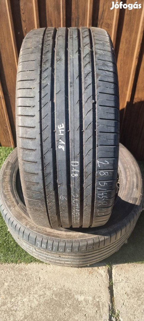 Continental 285/45 R20 6mm 2018-as Nyári Gumiabroncs 2db #18