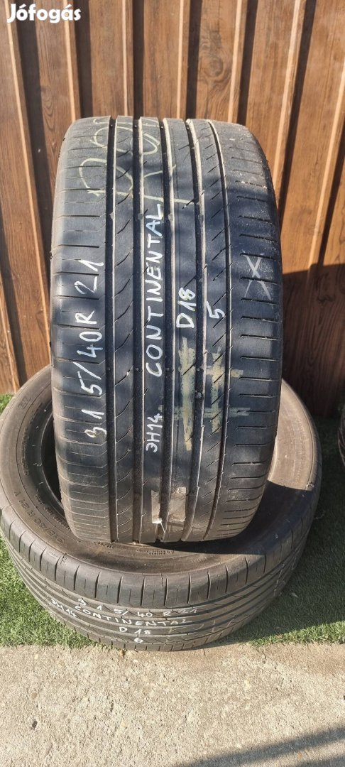 Continental 315/40 R21 5-6mm 2018-as Nyári Gumiabroncs 2db #14