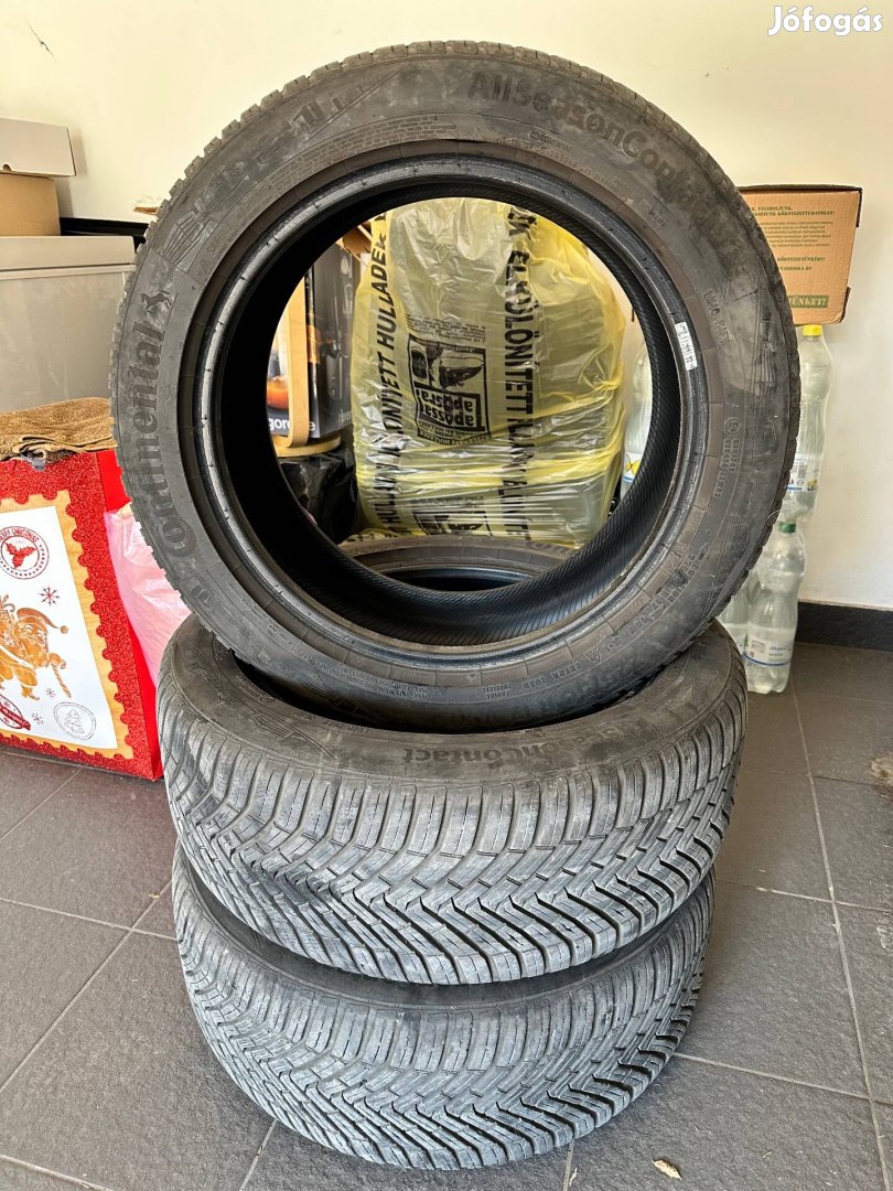 Continental Allseasoncontact 225/50R17 3 db négyévszakos gumi eladó!
