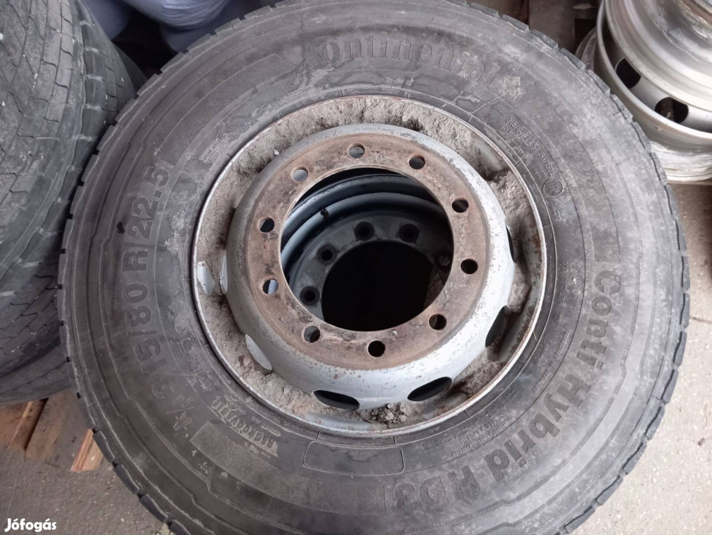 Continental Conti Hybrid HD3 315/80 R22.5 Kamion Teherautó Gumi Felni