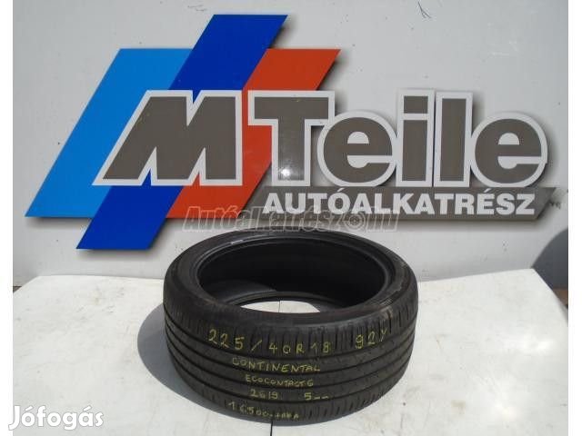 Continental EcoContact6 nyári 225/40R18 92 Y TL 2019