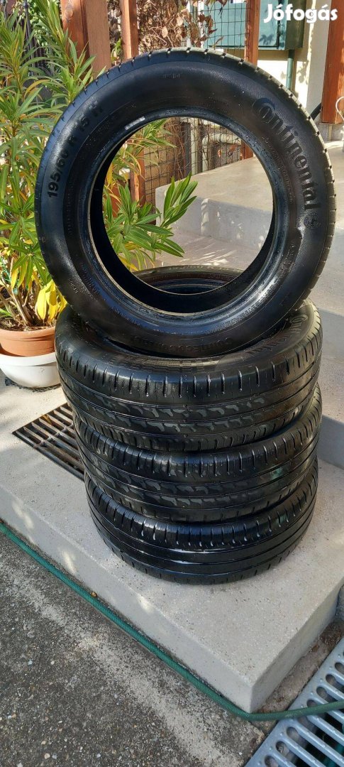 Continental Eco Contakt nyári gumiabroncs 195/60R15. Bordamélység 5mm