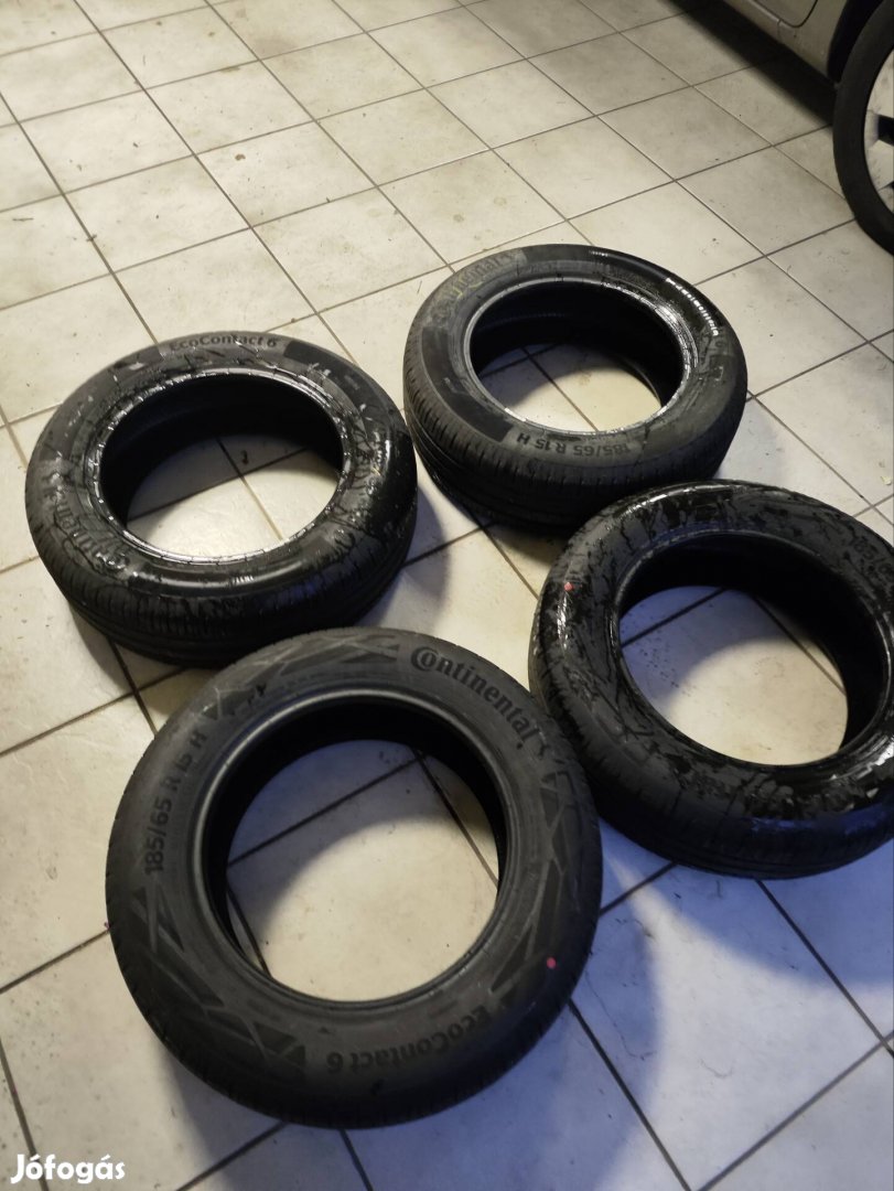 Continental Ecocontact 6 185/65 R15 nyári gumi szinte új