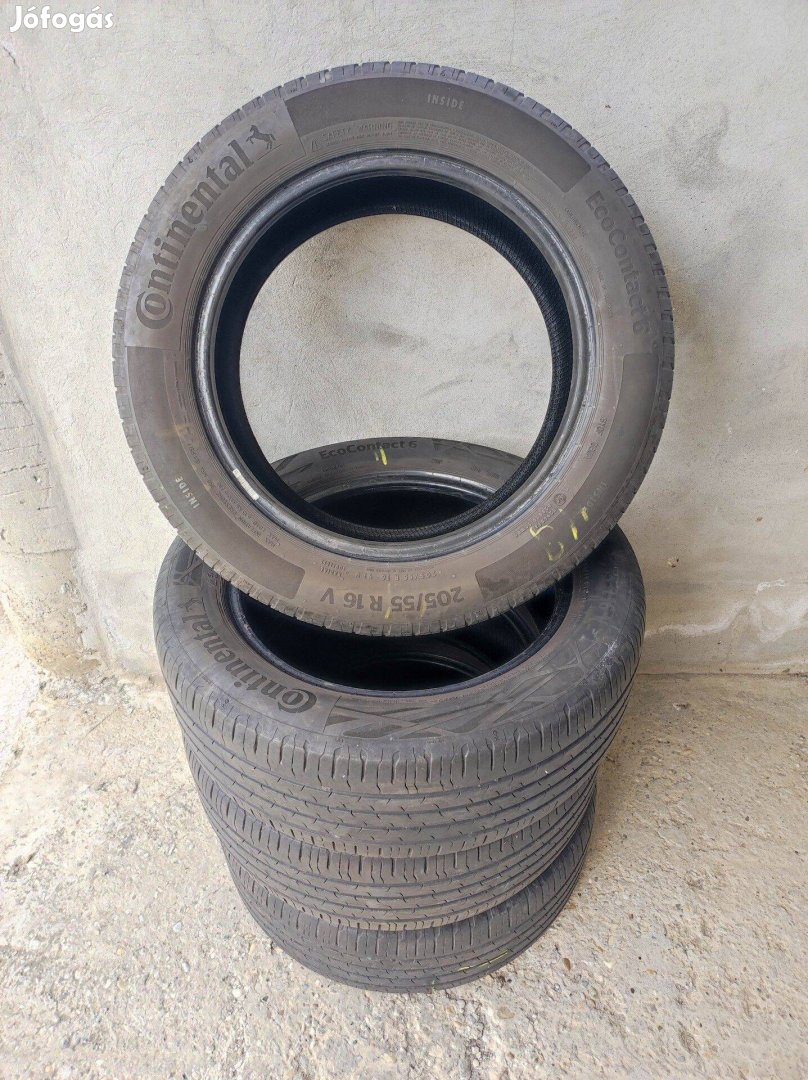 Continental Ecocontact 6 205/55 R16 nyári gumi, 4 db
