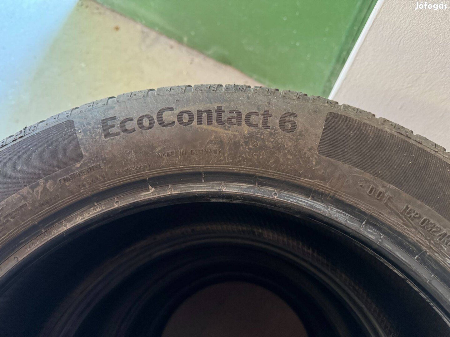 Continental Ecocontact 6 215/55R17 DOT27/23 Újszerű nyári gumi szett