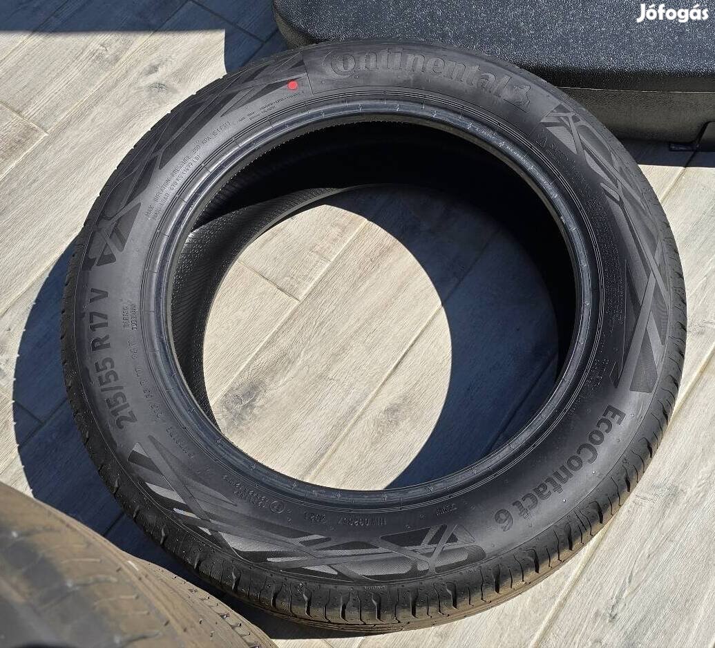 Continental Ecocontact 6 215/55 R17 4db gumiabroncs 