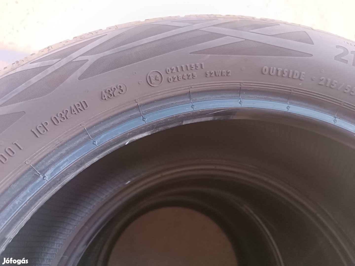 Continental Ecocontact 6  215/55 R17 nyári gumi 