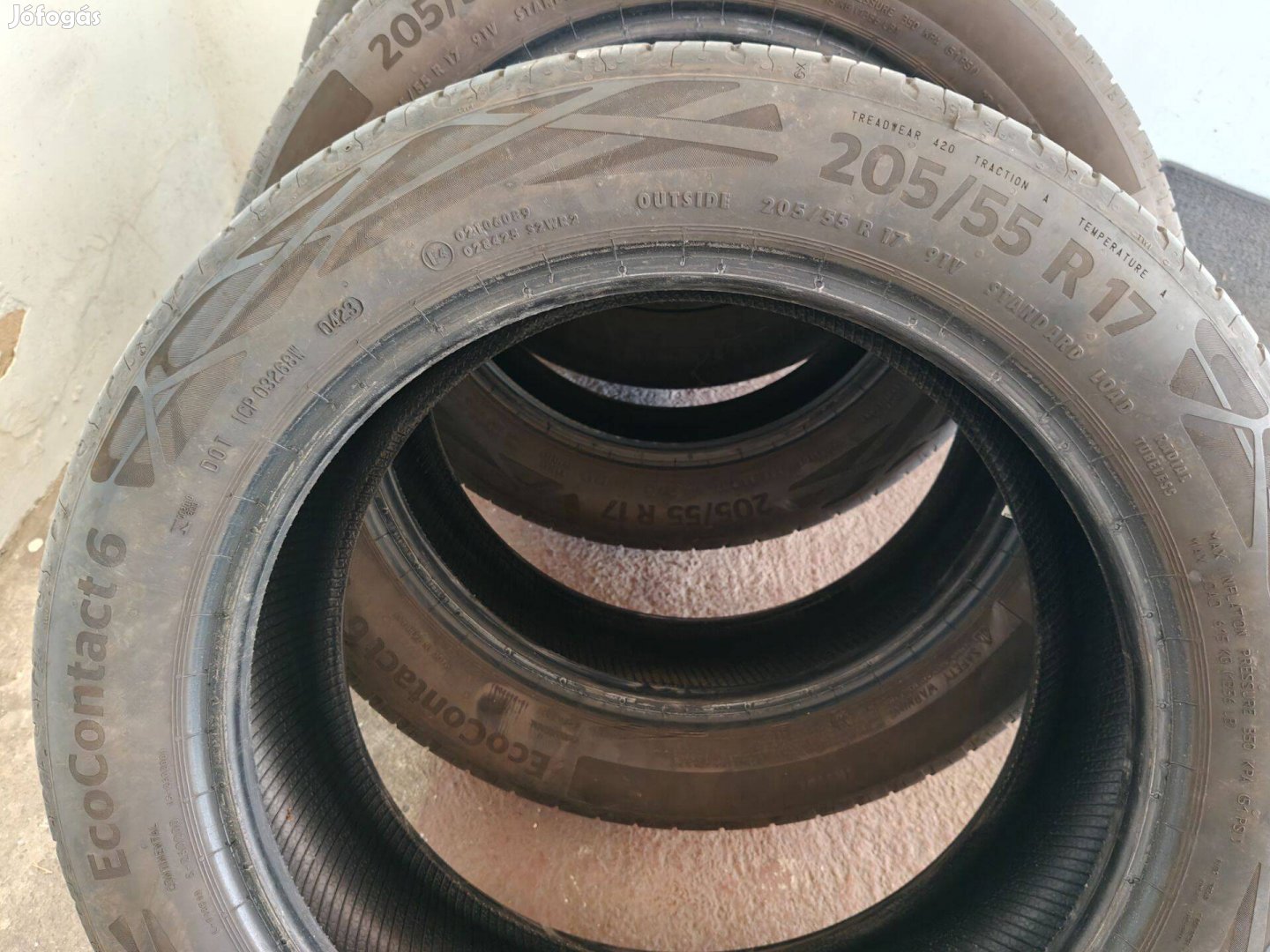 Continental Ecocontact 6 nyári gumi (205/55 r17)